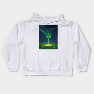 The magic of St. Patrick's Day Wall Art Kids Hoodie